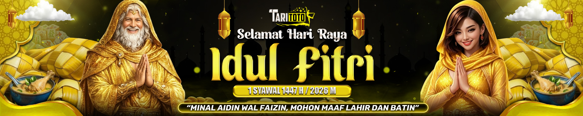 TARITOTO | Mengucapkan Selamat Hari Raya Idul Fitri 1447 H